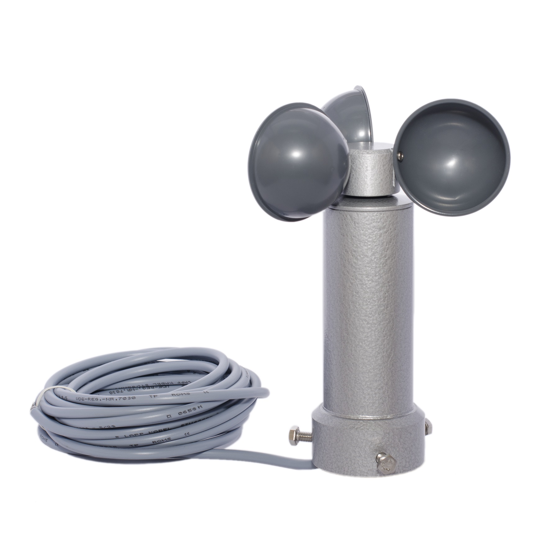 Sensor de velocidad de viento a copela