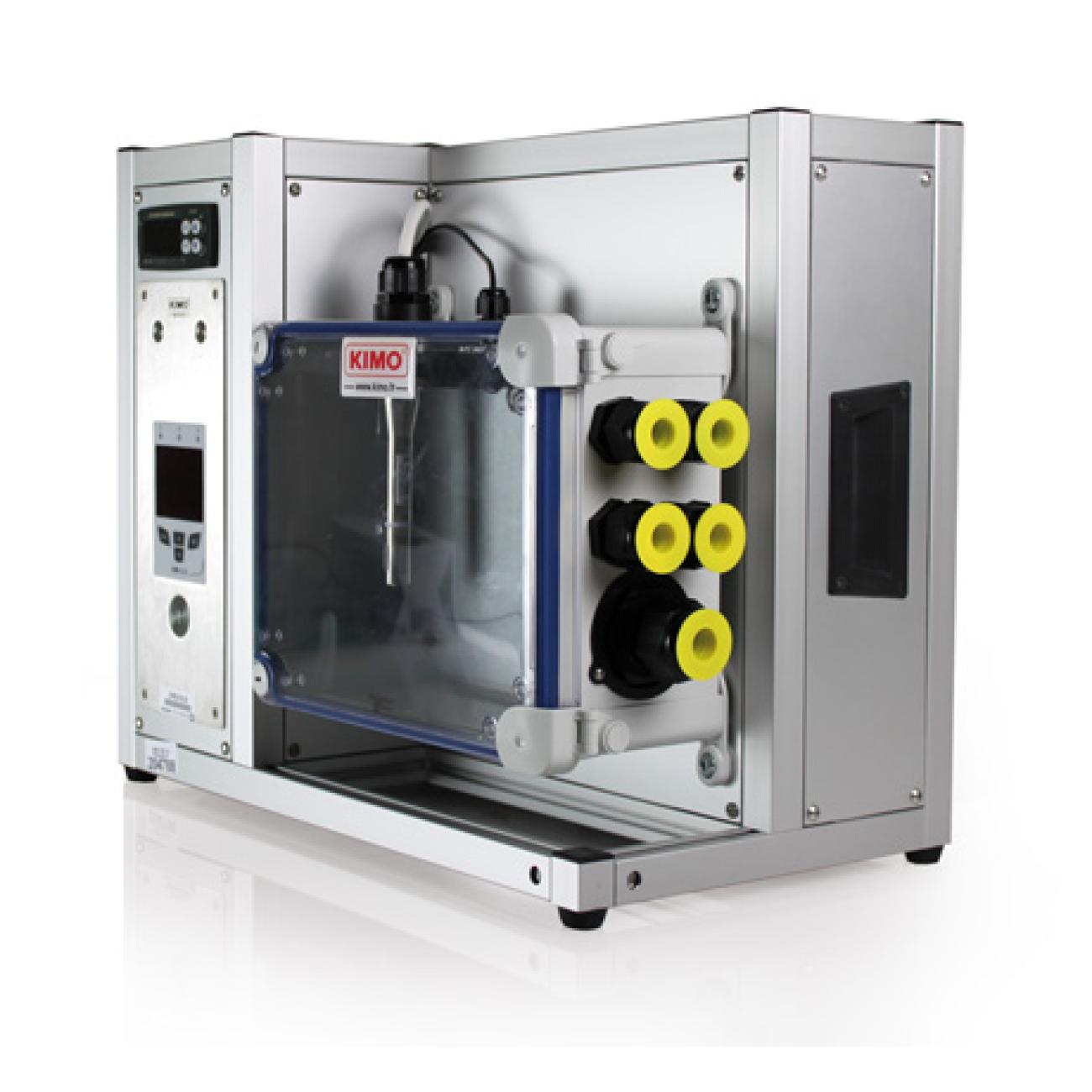 Cámara generadora de humedad para calibración