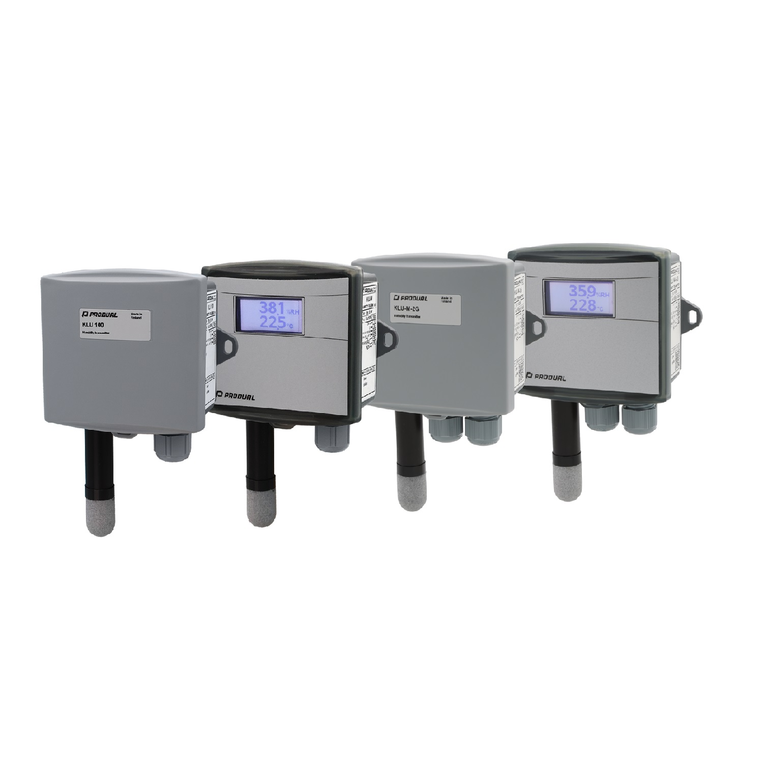 Transmisor de humedad y temperatura para exteriores KLU