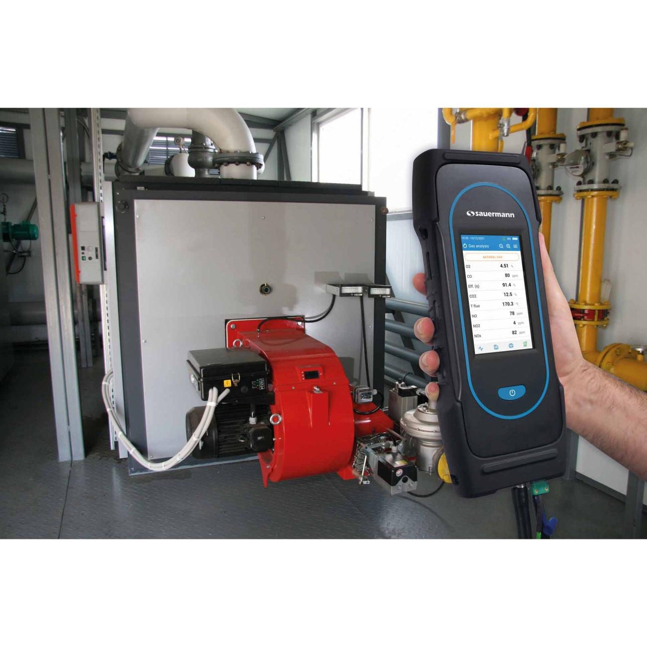 Analizador de gases de combustión portátil SI-CA 230 - Imagen 3