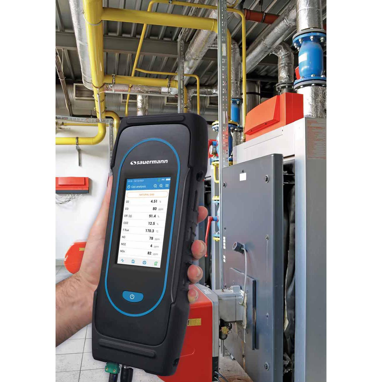 Analizador de gases de combustión portátil SI-CA 230 - Imagen 4